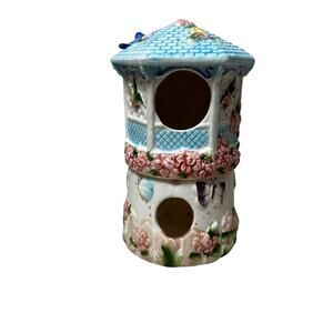 Birdhouse Ceramic Decorative Piece